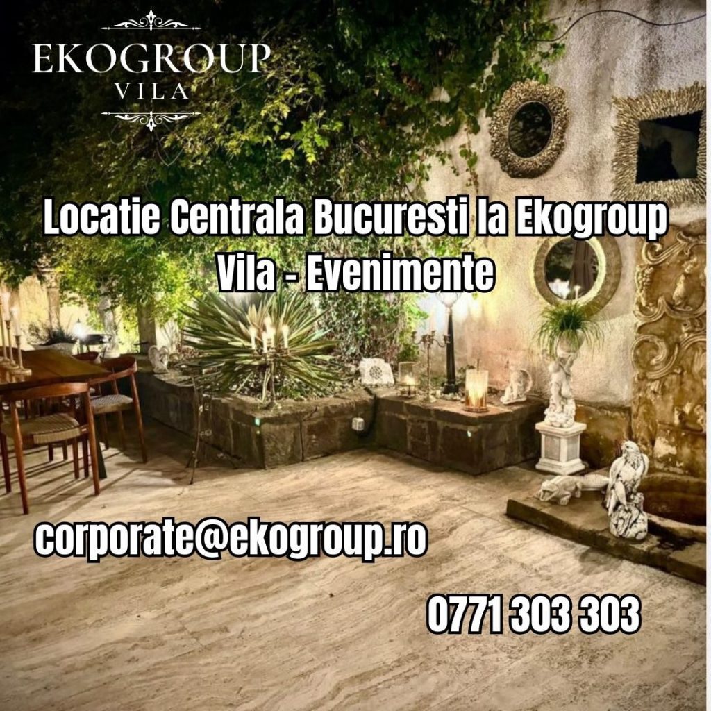Locatie Centrala Bucuresti la Ekogroup Vila - Evenimente 43 Locatie Centrala Bucuresti la Ekogroup Vila - Evenimente