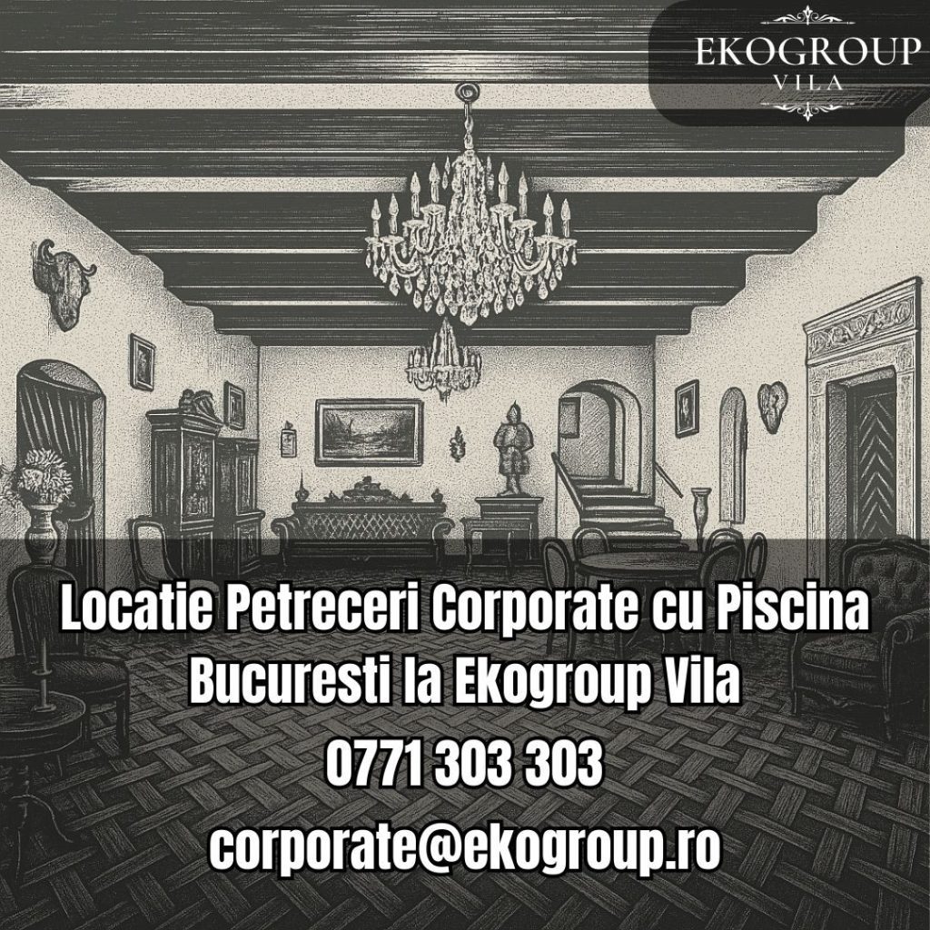 Locatie Petreceri Corporate cu Piscina Bucuresti la Ekogroup Vila 18 Locatie Petreceri Corporate cu Piscina Bucuresti la Ekogroup Vila