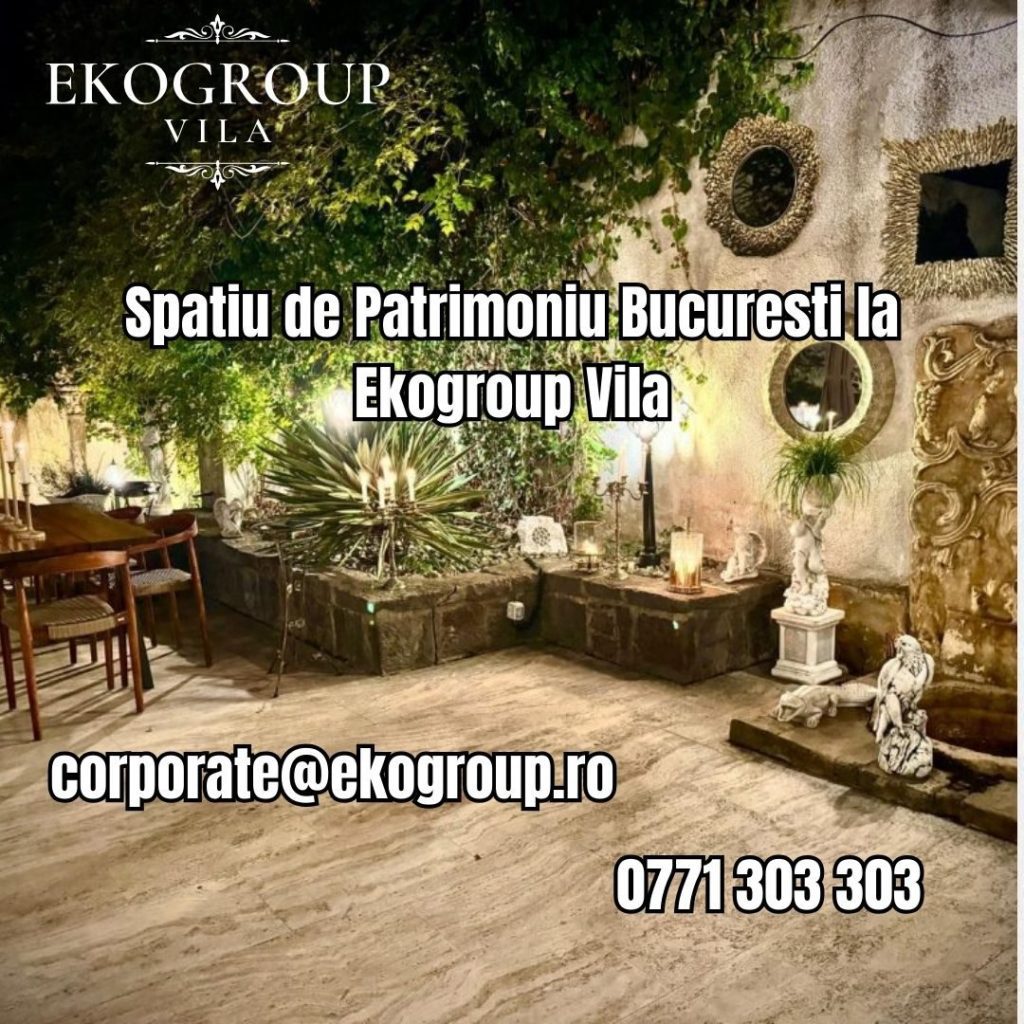 Spatiu de Patrimoniu Bucuresti la Ekogroup Vila 35 Spatiu de Patrimoniu Bucuresti la Ekogroup Vila