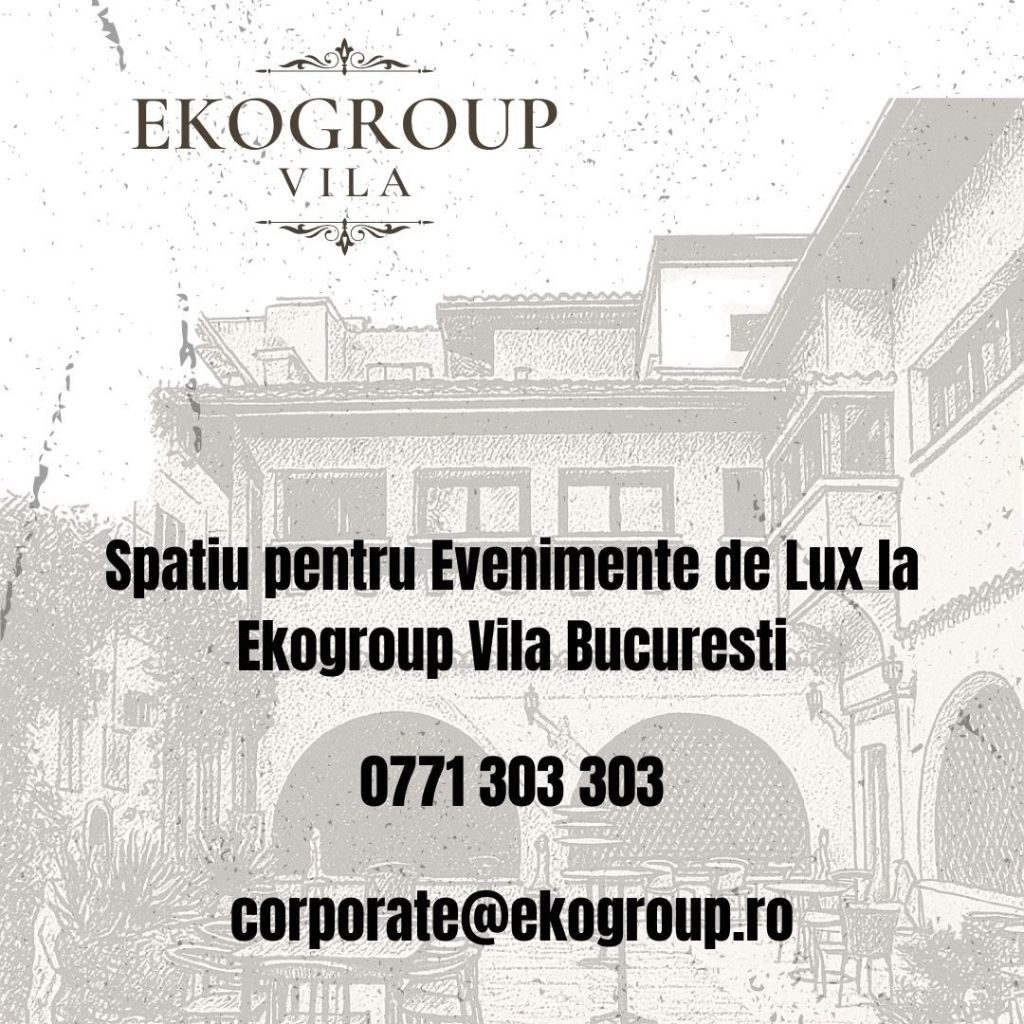 Spatiu pentru Evenimente de Lux la Ekogroup Vila Bucuresti 9 Spatiu pentru Evenimente de Lux la Ekogroup Vila Bucuresti