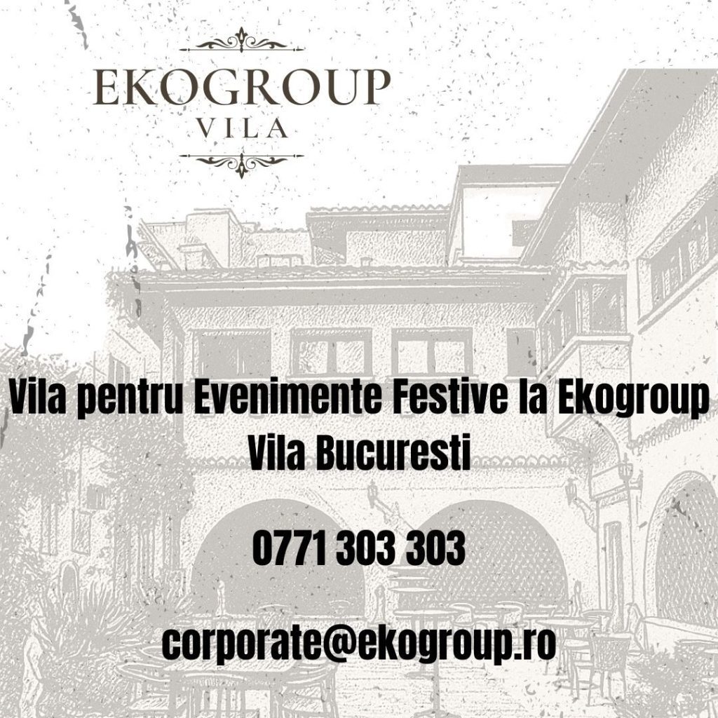 Vila pentru Evenimente Festive la Ekogroup Vila Bucuresti 45 Vila pentru Evenimente Festive la Ekogroup Vila Bucuresti