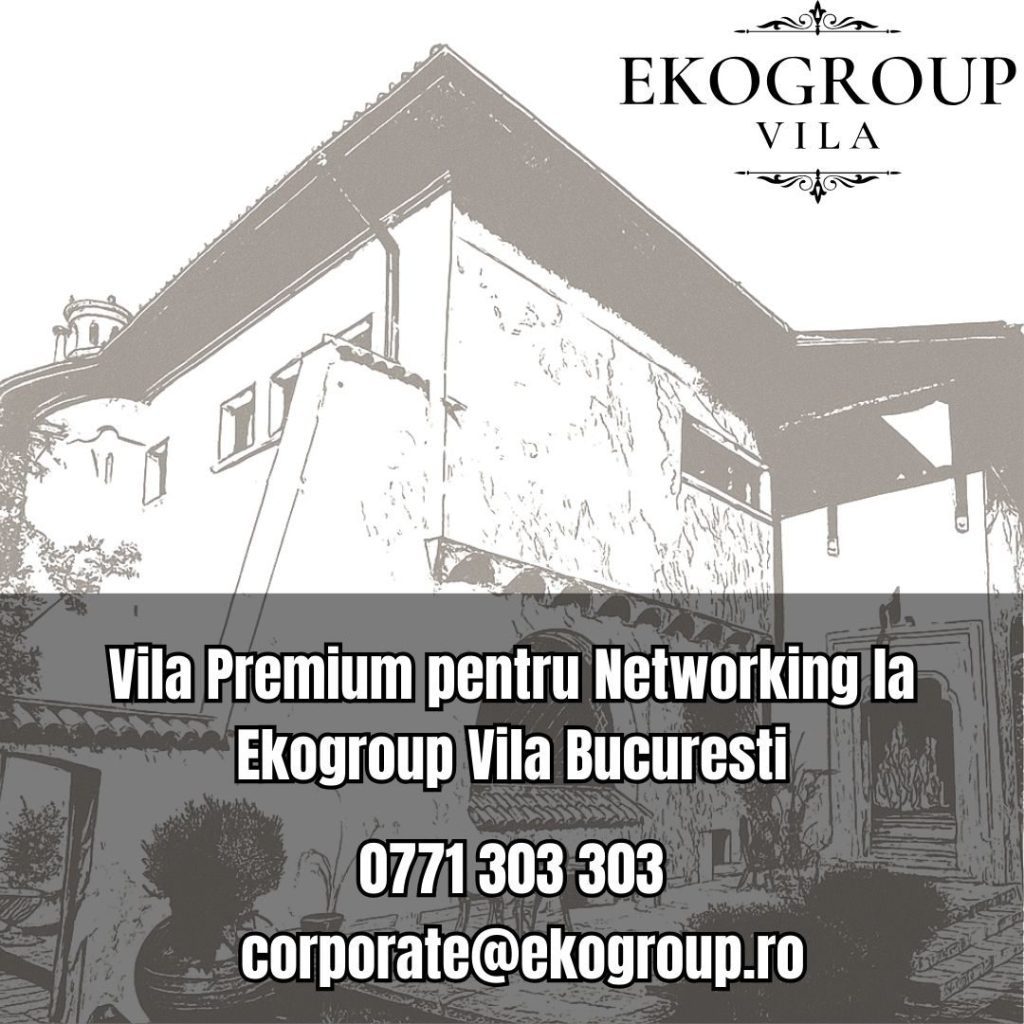Vila Premium pentru Networking la Ekogroup Vila Bucuresti 38 Vila Premium pentru Networking la Ekogroup Vila Bucuresti